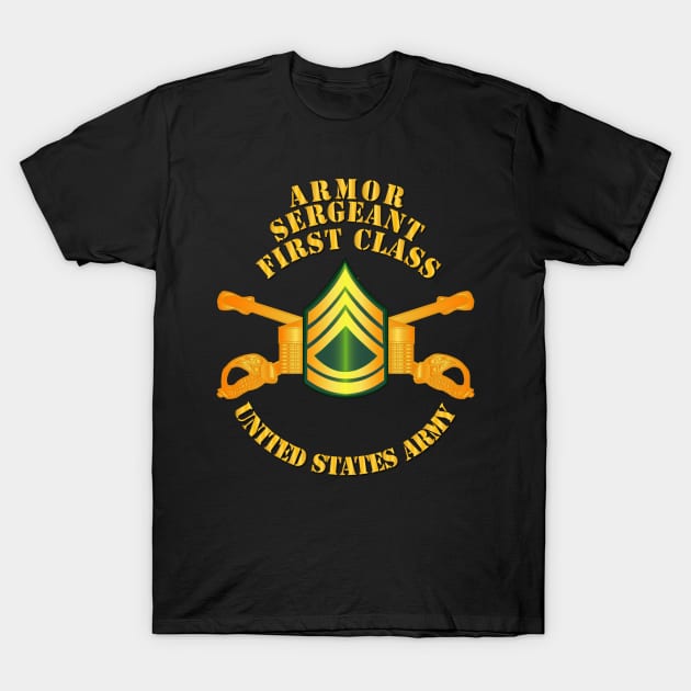 Armor - Enlisted - Sergeant First Class - SFC T-Shirt by twix123844